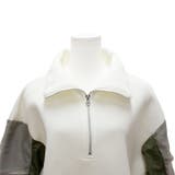 ハーフジップダンボールニットプルオーバー | A.NATALY | 詳細画像10 