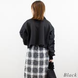 ハーフジップダンボールニットプルオーバー | A.NATALY | 詳細画像3 