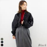 ブラック | ラグランショートMA-1 | A.NATALY