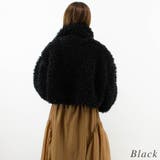 プードルファーショート丈ジャケット | A.NATALY | 詳細画像5