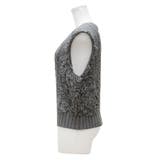 フリンジバルキーニットベスト | A.NATALY | 詳細画像10 