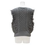 フリンジバルキーニットベスト | A.NATALY | 詳細画像11 