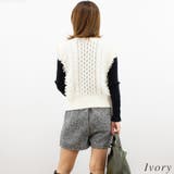 フリンジバルキーニットベスト | A.NATALY | 詳細画像1 