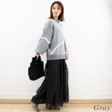 杢ストレッチ×フェザーリボンプルオーバー | A.NATALY | 詳細画像6