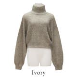 ミックスフェザークロップドハイネックプルオーバー | A.NATALY | 詳細画像7 