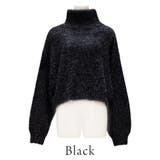 ミックスフェザークロップドハイネックプルオーバー | A.NATALY | 詳細画像9 