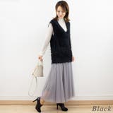 フェザーニットベスト | A.NATALY | 詳細画像8 