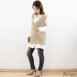 フェザーニットベスト | A.NATALY | 詳細画像2 