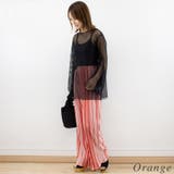 エスパンディーストライプカラーパンツ | A.NATALY | 詳細画像3