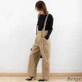 サイドビックポケットサロペットパンツ | A.NATALY | 詳細画像1