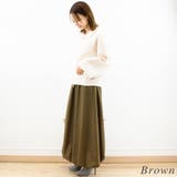 起毛ツイルバルーンスカート | A.NATALY | 詳細画像1