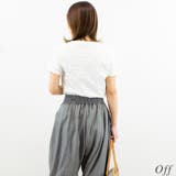コンパクト箔Tシャツ | A.NATALY | 詳細画像3