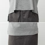 コットンオープンショルダーロングスリーブTシャツ | A.NATALY | 詳細画像22 