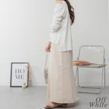 コットンオープンショルダーロングスリーブTシャツ | A.NATALY | 詳細画像4 