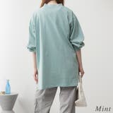 コットンバルーンスリーブモックネックトップ | A.NATALY | 詳細画像5