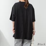 オーバーサイズコットンパネルTシャツ | A.NATALY | 詳細画像1 
