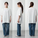 オーバーサイズコットンパネルTシャツ | A.NATALY | 詳細画像16 