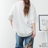 オーバーサイズコットンパネルTシャツ | A.NATALY | 詳細画像3 