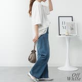 オーバーサイズコットンパネルTシャツ | A.NATALY | 詳細画像4 