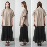 ブラウス風パフスリーブカットソー | A.NATALY | 詳細画像16 