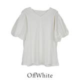 コットンパフスリーブTシャツ | A.NATALY | 詳細画像11 