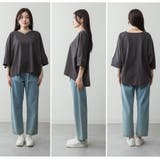 Vネック7分袖ドルマンTシャツ | A.NATALY | 詳細画像16