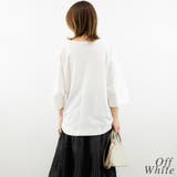 Vネック7分袖ドルマンTシャツ | A.NATALY | 詳細画像3