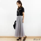 コード刺繍Tシャツ | A.NATALY | 詳細画像8