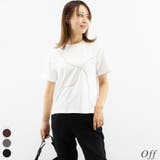 オフ | コード刺繍Tシャツ | A.NATALY