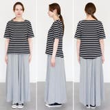 ボーダー5分袖トップス | A.NATALY | 詳細画像7 