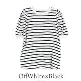 ボーダーパフスリーブトップス | A.NATALY | 詳細画像5 