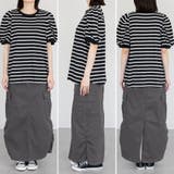 ボーダーパフスリーブトップス | A.NATALY | 詳細画像7 