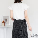 袖フレアーフレンチスリーブトップス | A.NATALY | 詳細画像3