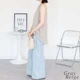 脇タックノースリーブトップス | A.NATALY | 詳細画像2 