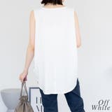 脇タックノースリーブトップス | A.NATALY | 詳細画像3 