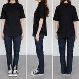 リブプチハイネック半袖Ｔシャツ | A.NATALY | 詳細画像7 