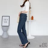 スクエアネック５分袖コットンリブＴシャツ | A.NATALY | 詳細画像2 