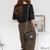 スクエアネック５分袖コットンリブＴシャツ | A.NATALY | 詳細画像5 