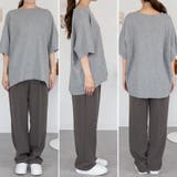 コットンワッフル7分袖ドルマンTシャツ | A.NATALY | 詳細画像19