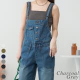 チャコールグレー | カップ付スクエアーネックタンクトップ | A.NATALY