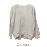 ミニ裏毛V空きジップアップブルゾン | A.NATALY | 詳細画像9 