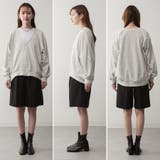 ミニ裏毛V空きジップアップブルゾン | A.NATALY | 詳細画像13 