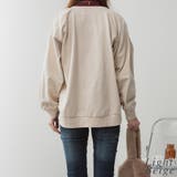 ミニ裏毛V空きジップアップブルゾン | A.NATALY | 詳細画像5 