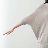 畦編みVネックルーズセーター | A.NATALY | 詳細画像19