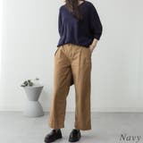 畦編みVネックルーズセーター | A.NATALY | 詳細画像6
