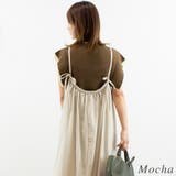 麻タッチノースリーブプルオーバー | A.NATALY | 詳細画像5