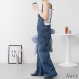 デニムサロペットワイドパンツ | A.NATALY | 詳細画像5