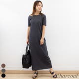 チャコール | カットリブカットアウトワンピース | A.NATALY