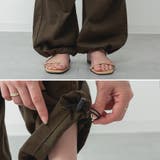 ツイルワイドカーゴパンツ | A.NATALY | 詳細画像15