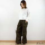 ツイルワイドカーゴパンツ | A.NATALY | 詳細画像3